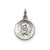 Saint Christopher Medal, Delightful Charm in Sterling Silver