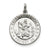 Sterling Silver Saint Christopher Medal, Fine Charm hide-image