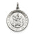 Saint Christopher Medal, Fine Charm in Sterling Silver