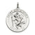 Sterling Silver Saint Christopher Medal, Pretty Charm hide-image