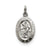 Saint Christopher Medal, Lovely Charm in Sterling Silver