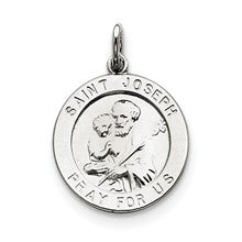 Sterling Silver Saint Joseph Medal, Alluring Charm hide-image