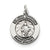 Sterling Silver Saint Jude Thaddeus Medal, Beautiful Charm hide-image