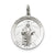 Sterling Silver Saint Jude Thaddeus Medal, Fine Charm hide-image