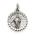 Saint Jude Thaddeus Medal, Pendants and Charm in Sterling Silver