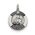 Sterling Silver Saint Lucy Medal, Charm hide-image