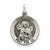 Sterling Silver Antiqued Saint John Medal, Exquisite Charm hide-image