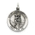 Antiqued Saint John the Baptist Medal, Pretty Charm in Sterling Silver