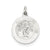 Sterling Silver Holy Communion Medal Charm hide-image