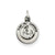 Antiqued First Holy Communion Medal, Charm in Sterling Silver