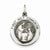 Sterling Silver Polished and Matte Finish Holy Communion Pendant, Pendants for Necklace