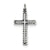 Sterling Silver Antiqued Cross Charm hide-image