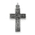 Sterling Silver Antiqued Cross Charm hide-image