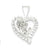 Sterling Silver Fancy Heart Charm hide-image