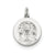 Confirmation Medal Charm in Sterling Silver