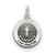 Sterling Silver Antiqued Confirmation Medal, Pendants and Charm hide-image