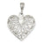 Sterling Silver Fancy Heart Charm hide-image