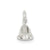 Moveable Bell Charm in Sterling Silver