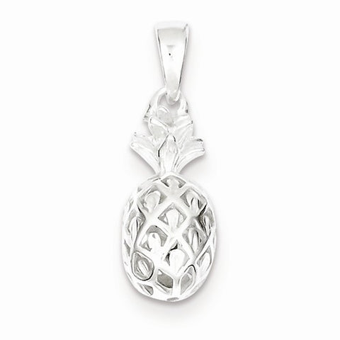 Sterling Silver Pineapple pendant, Charm