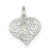 Sterling Silver Heart Charm hide-image