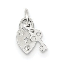 Sterling Silver Lock Charm hide-image