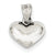 Sterling Silver Puffed Heart Charm hide-image