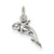 Sterling Silver Antiqued Whale Charm hide-image