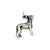 Antiqued Dog Charm in Sterling Silver