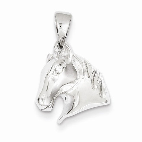 Sterling Silver Horse Pendant, Pendants for Necklace