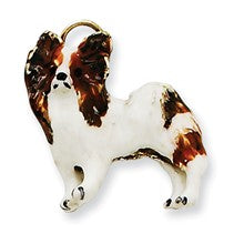 Silver Enamel Papillon Charm hide-image