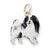 Silver Enamel Japanese Chin Charm hide-image