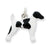 Sterling Silver Enameled Smooth Hair Fox Terrier Charm hide-image