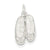 Ballet Slippers Charm in Sterling Silver