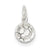 Sterling Silver Soccer Ball Charm hide-image