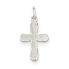 Sterling Silver Polished Cross Charm hide-image