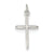 Passion Cross Charm in Sterling Silver