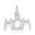 Sterling Silver Polished Mom Charm hide-image