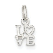 Sterling Silver Love Charm hide-image