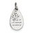 Sterling Silver Things Do Not Change Rain Drop/Butterfly Charm hide-image