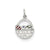 Enameled Easter Basket Charm in Sterling Silver