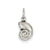 Puffed Shell Charm in Sterling Silver