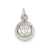 Soccer Ball Charm in Sterling Silver