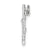 Sterling Silver Polished Flute Charm hide-image