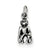 Sterling Silver Antiqued Monkey Charm hide-image