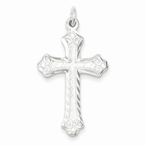 Sterling Silver Cross Pendant, Fine Pendants for Necklace