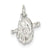 Sterling Silver Baseball Glove & Bat Charm hide-image