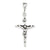 Sterling Silver Antiqued Crucifix Charm hide-image