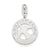 Sterling Silver Polished Confirmation Dove Charm hide-image