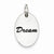 Sterling Silver Polished Enamel Dream Pendant, Pendants for Necklace