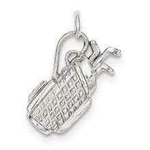 Sterling Silver Golf Bag Charm hide-image